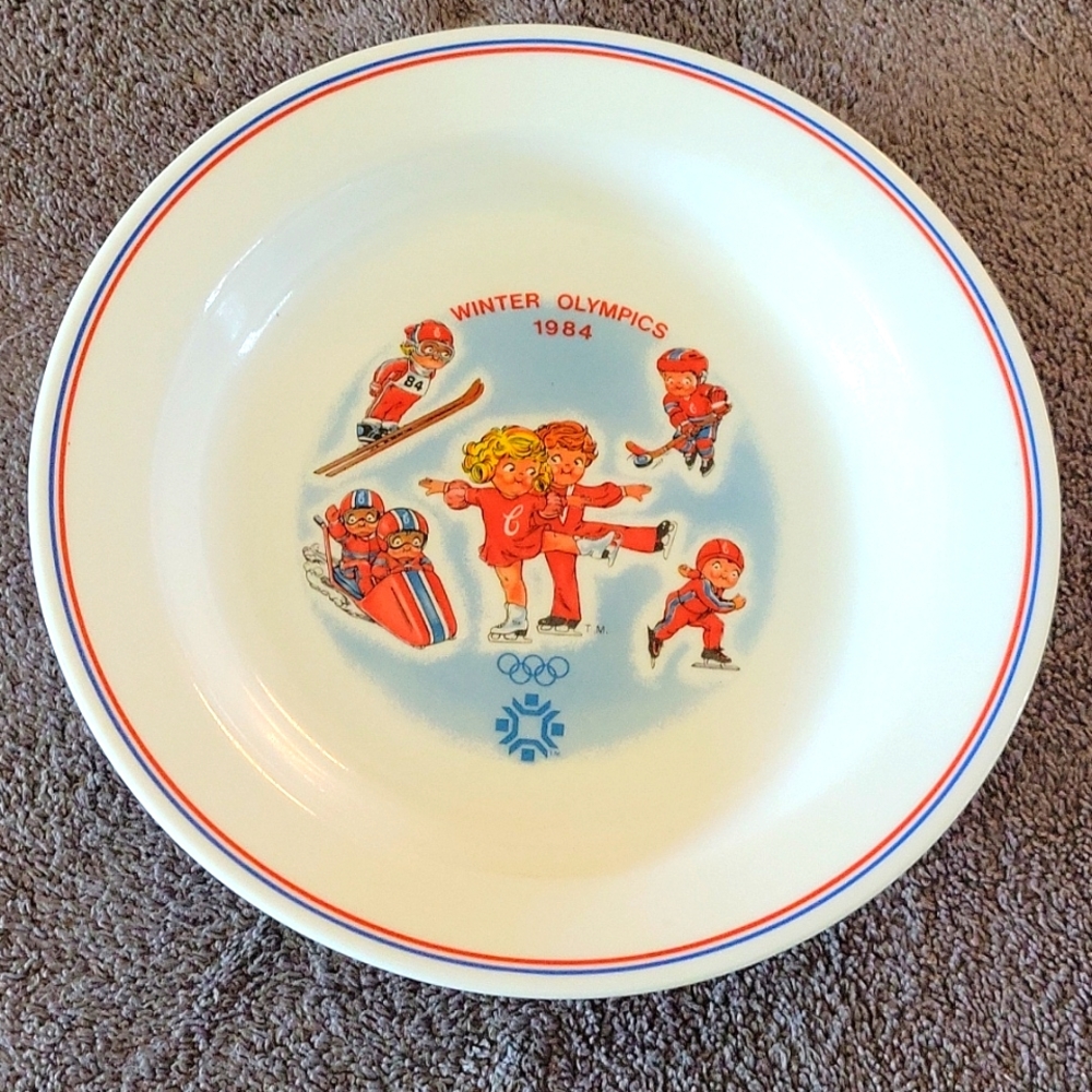 PRICE REDUCED Sarajevo 1984 Olympics Campbell's Soup Bowl